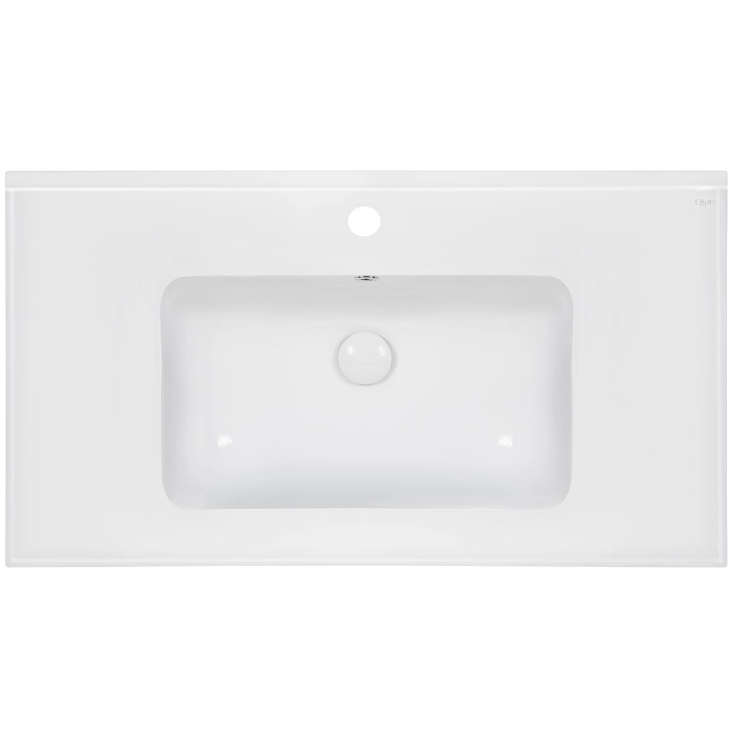 Умывальник врезной Q-tap Albatross E49 QT01119090E49W 900x490x200 мм Белый (115771)