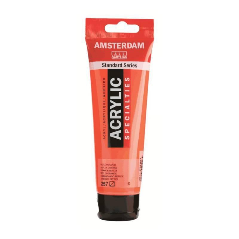 Акриловая краска Amsterdam Royal Talens 120 мл 257 Отражающий Оранжевый (Az1-8712079279189)