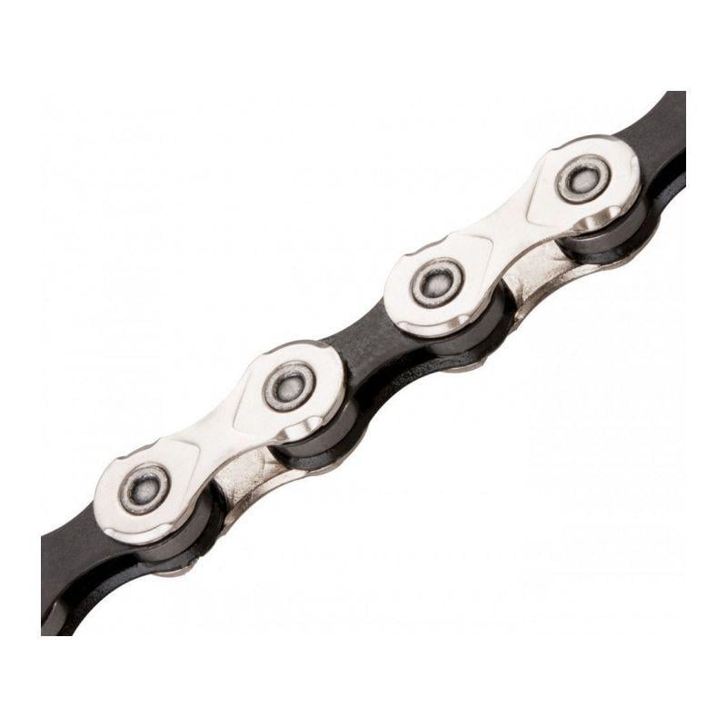 Ланцюг велосипедний KMCx10-1 NPBK 114 лан. 1/2"x11/128" Silver/Black (CHA-91-29)