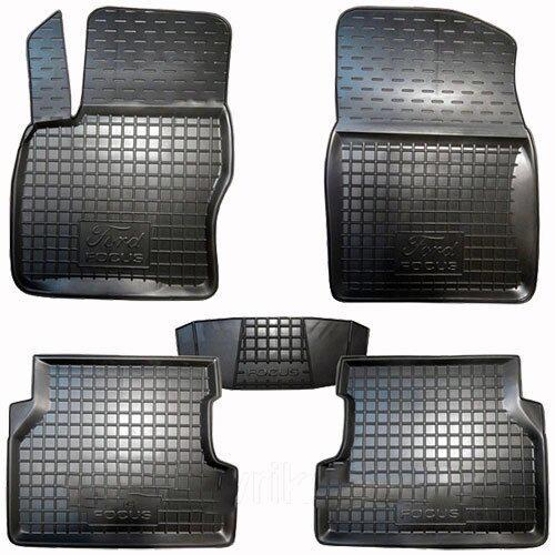 Коврики автомобильные AVTO-Gumm Ford Focus II 04-11 Черный (11177)
