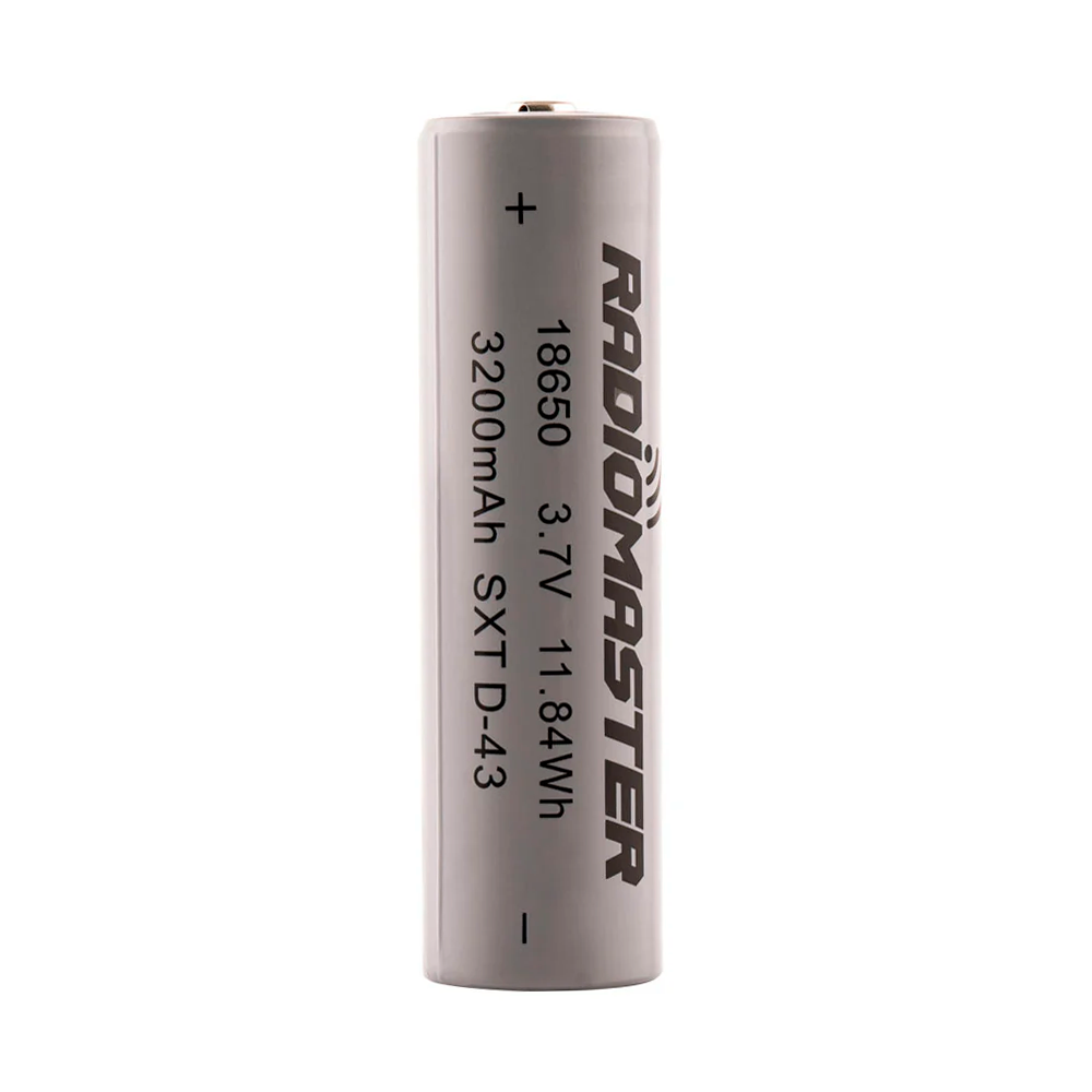 Аккумулятор 18650 RadioMaster SXT D-43 3200 mAh 3,7 V совместим с TX12 MKII ELRS TX16S M2 (18770)