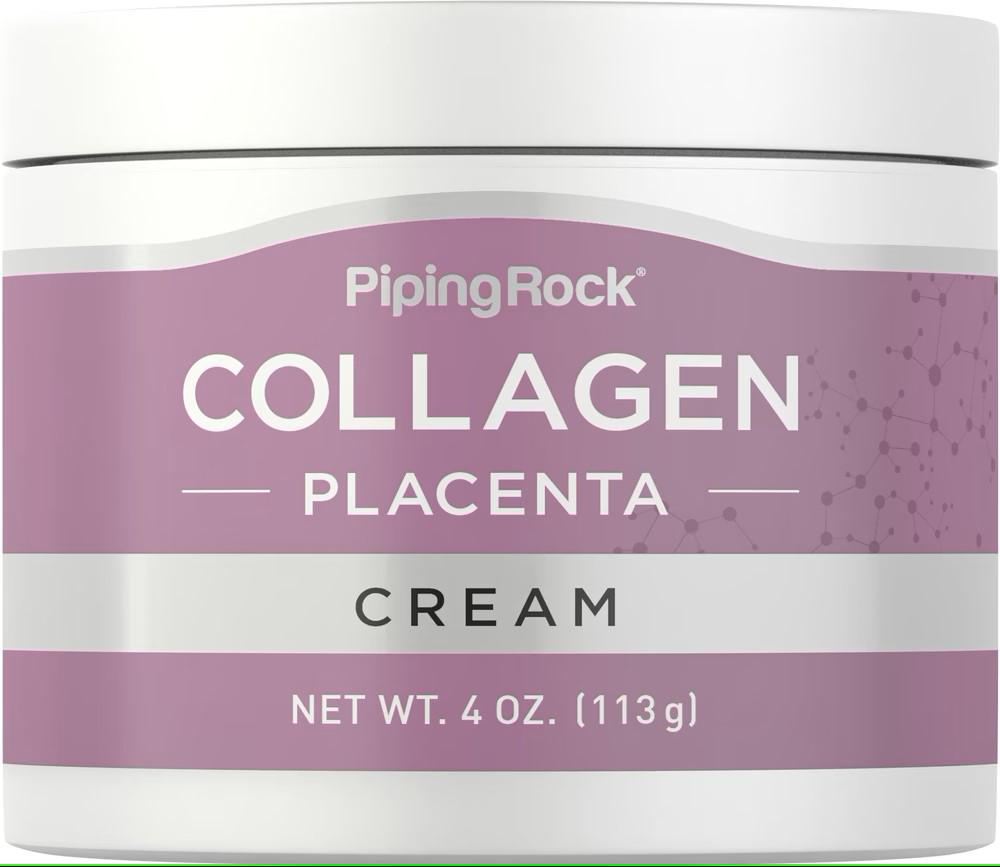 Крем Piping Rock Collagen &Placenta Night Cream 4 oz Jar 113 g