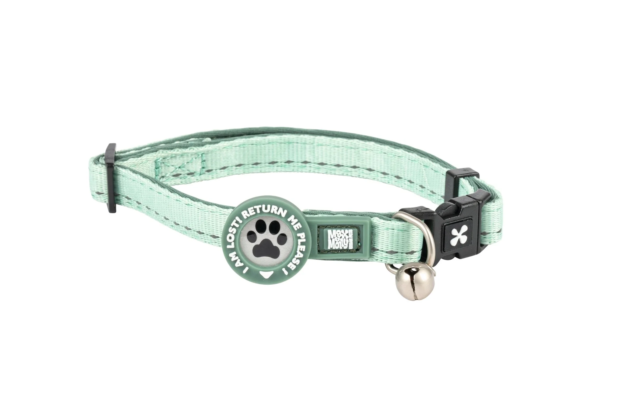 Ошейник для кошек Max & Molly Smart ID Cat Collar Matrix 2.0 One Size Jade (305021) - фото 1 Ошейник для кошек Max & Molly Smart ID Cat Collar Matrix 2.0 One Size Jade (305021) - фото 1