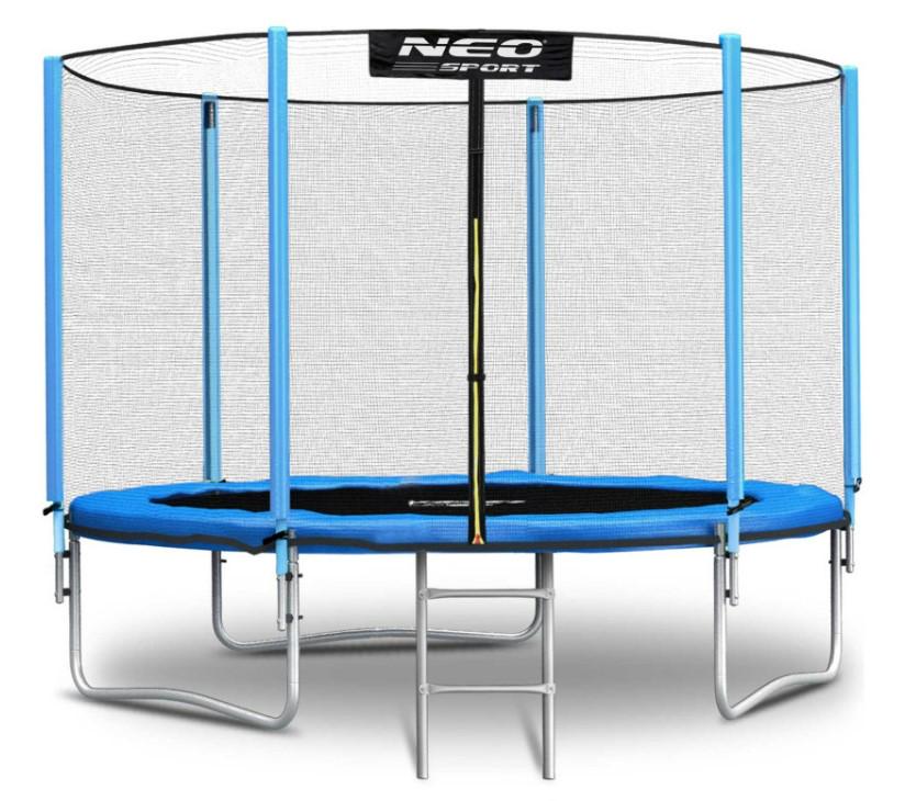Батут с внутренней сеткой NEO-SPORT 8 футов 252 см Голубой (NS-08Z181)