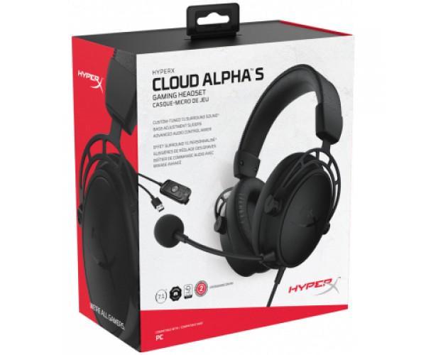 Наушники HyperX Cloud Alpha S Blackout (4P5L2AA) - фото 8 Наушники HyperX Cloud Alpha S Blackout (4P5L2AA) - фото 8