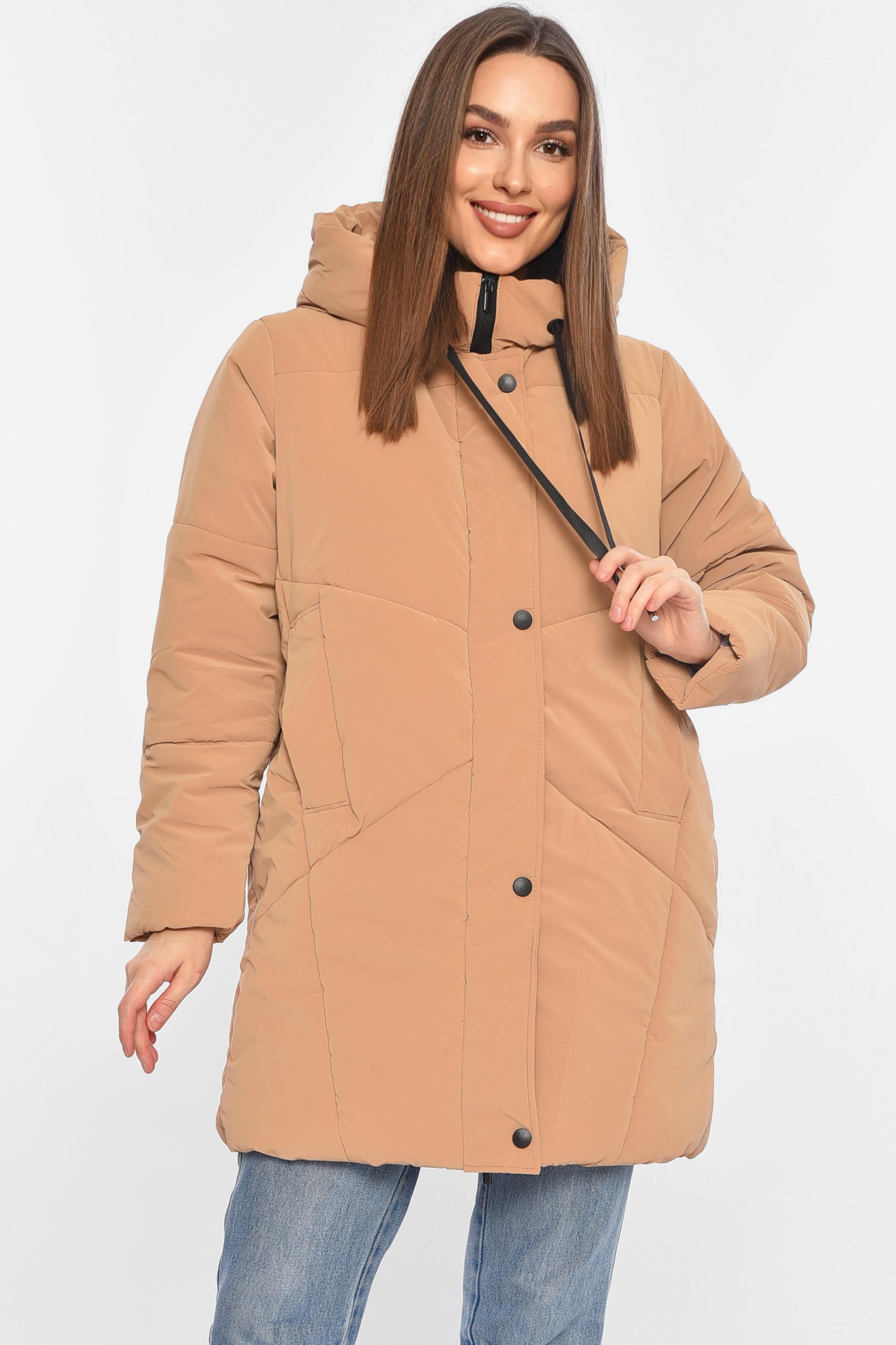 Куртка женская демисезонная S Темно-бежевый (196418) Куртка женская демисезонная S Темно-бежевый (196418)
