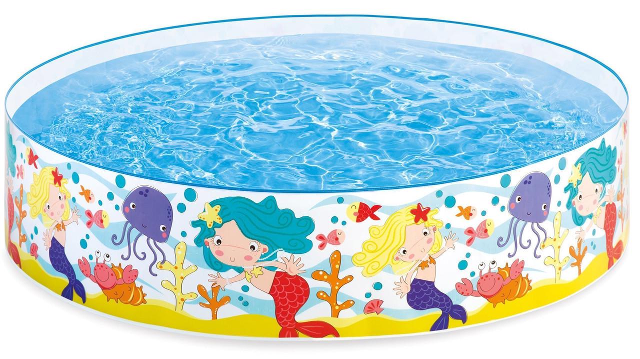 Бассейн каркасный Intex 58458 Русалочки 183х38 см (33145341)