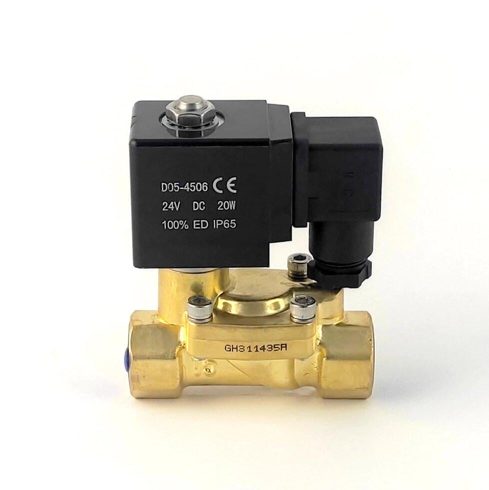Нормально закрытый клапан косвенного действия 1/2" RSP DFD-15C DC24v 0,3-13 bar (66778801657)