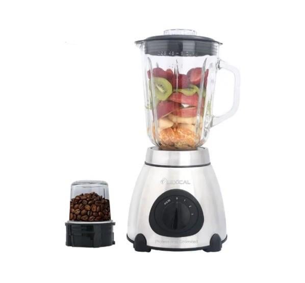 Блендер Lexical LBL-1508 з кавомолкою 600W Сріблястий (14102940)