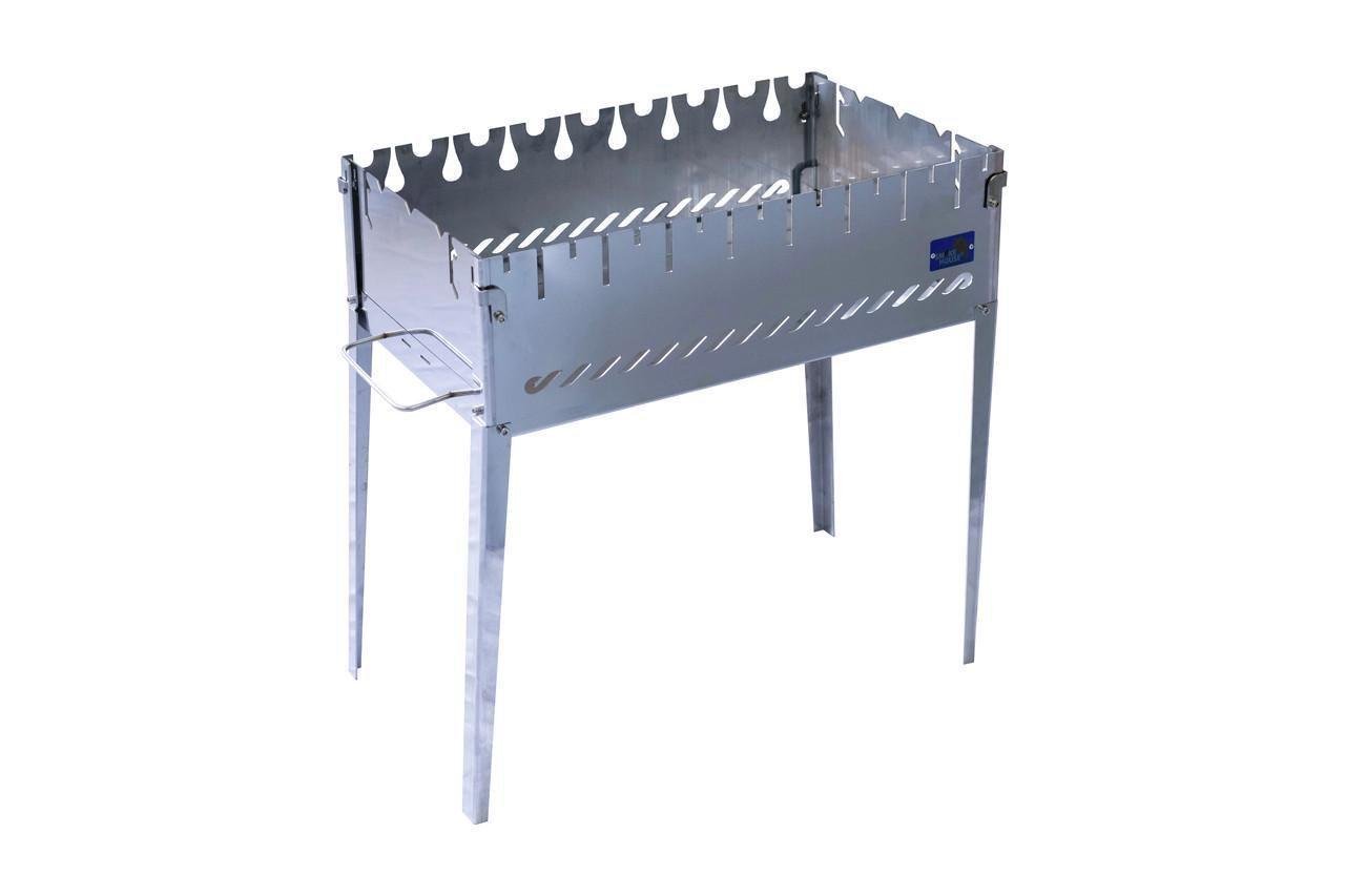 Мангал-валіза Smoke House Case 8 з нержавіючої сталі з сумкою та решіткою (510003) - фото 6