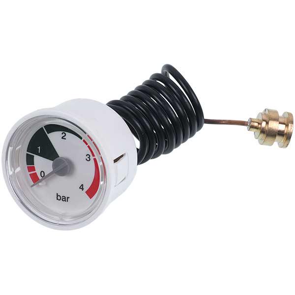 Манометр 0-4 бар D=43/40 мм для газового котла Baxi/Westen 8922460 (00000051440)