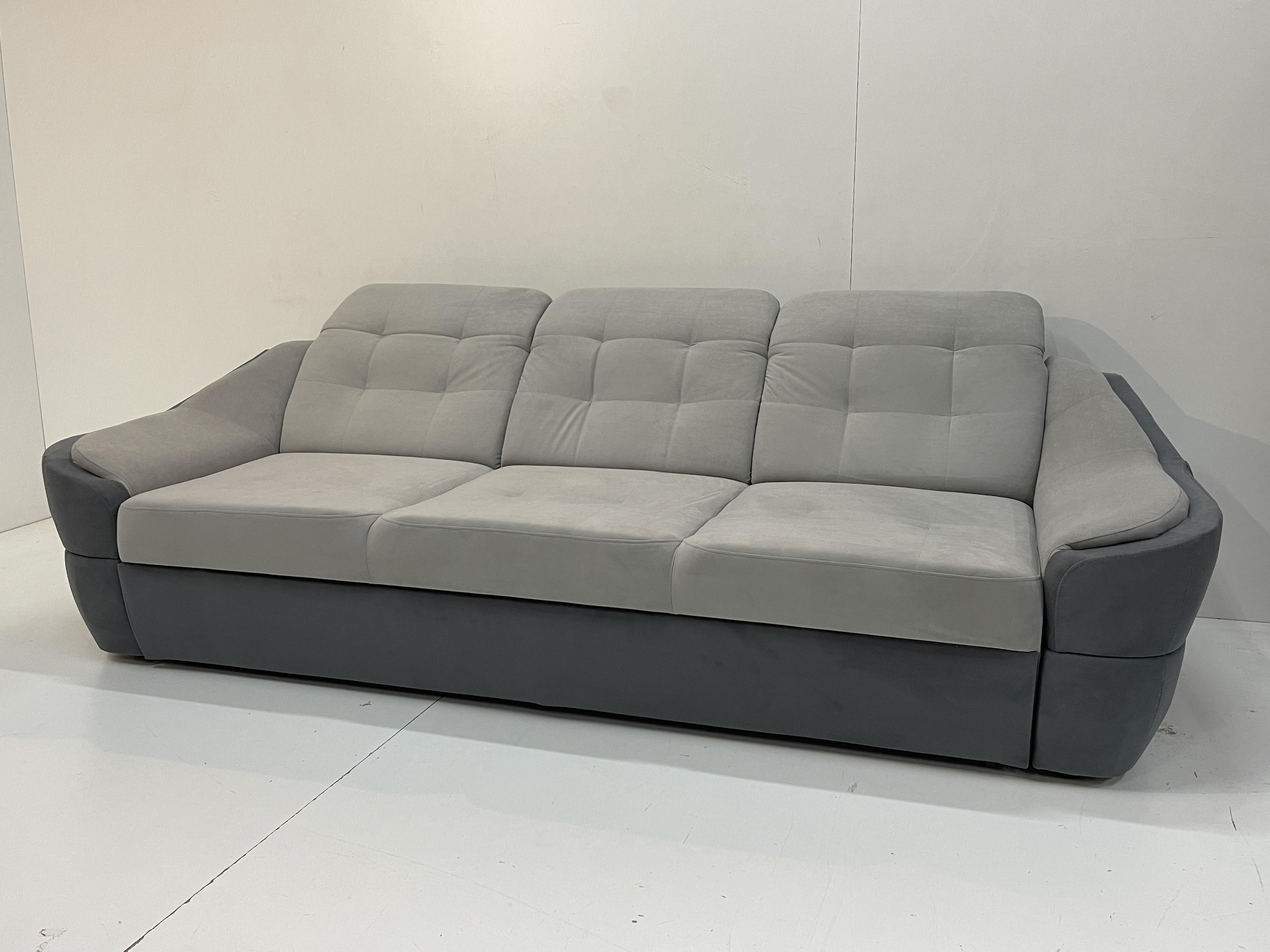 Диван Техас 260х100 см Светло-серый/Темно-серый Диван Техас 260х100 см Светло-серый/Темно-серый