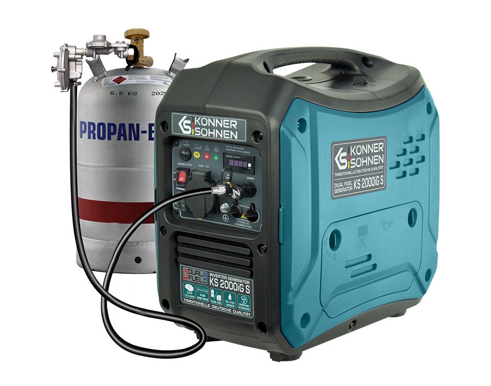 ᐉ Генератор газобензиновый инверторный KS 2000iG S 2 кВт (9334518)