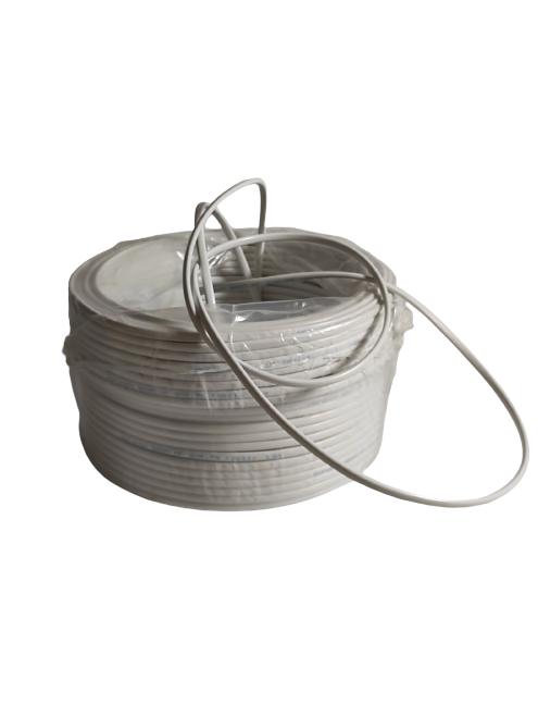 Кабель ШВВП 2x0,75 мідний 1 м Білий (WR-2x0.75)