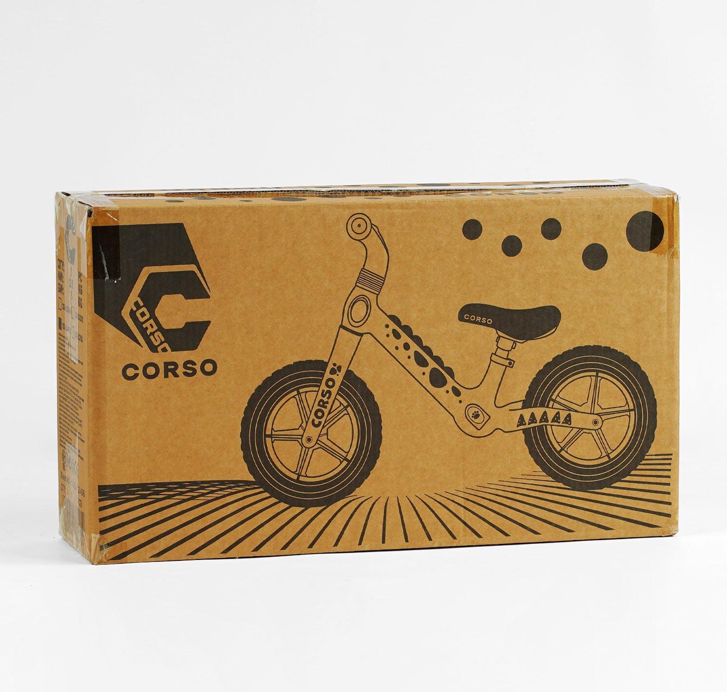 Беговел беговел Corso нейлоновая рама и вилка колеса EVA 12" Салатный (24381702) - фото 3 Беговел беговел Corso нейлоновая рама и вилка колеса EVA 12" Салатный (24381702) - фото 3