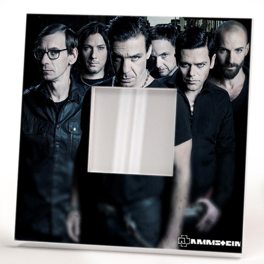 Дзеркало декоративне Гурт "Rammstein" 260х260 мм (M03478) - фото 2