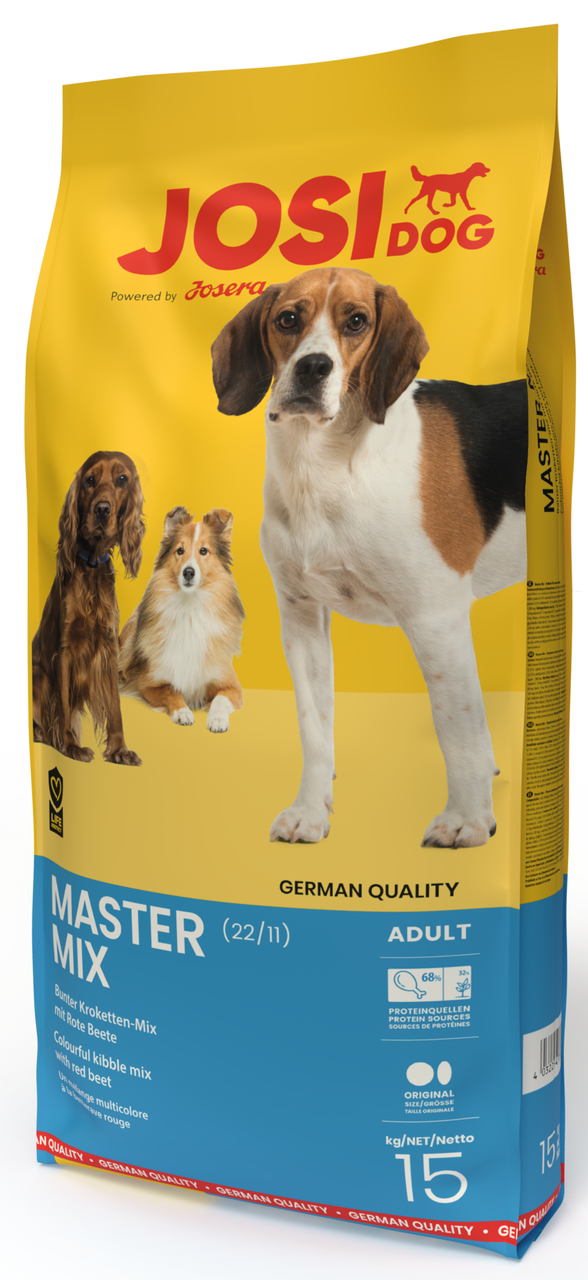 Корм сухий для собак JOSERA JosiDog Master Mix всіх порід 15 кг (1870530660)