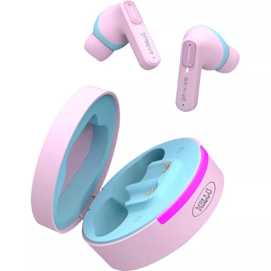 Наушники беспроводные Proove Mello TWS with ANC APP Cotton candy (33687125)