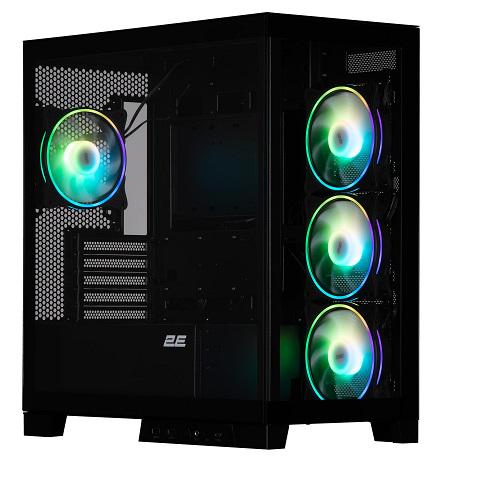 Корпус для ПК 2E GK701B Gaming Fantom Чорний (12909950) - фото 1