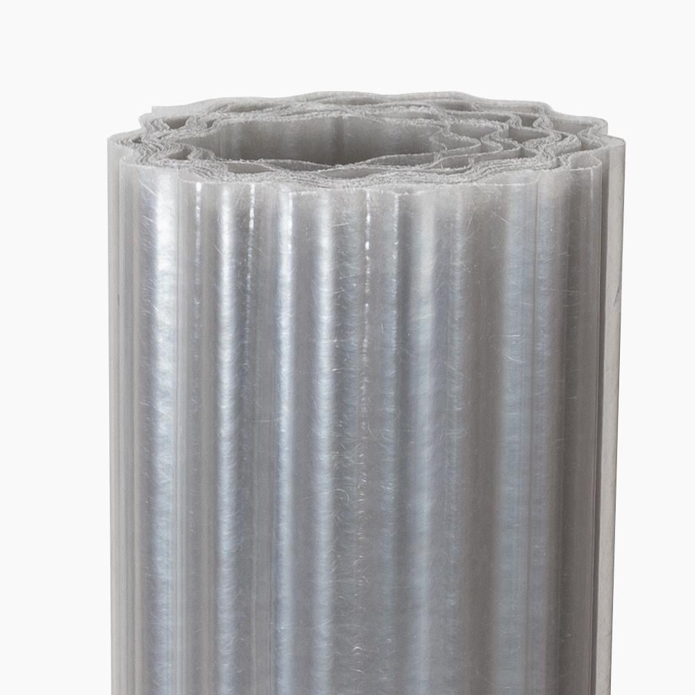 Шифер пластиковый ELYPLAST 20x2,5 м x 0,6 мм волна Прозрачный (ETC2520)