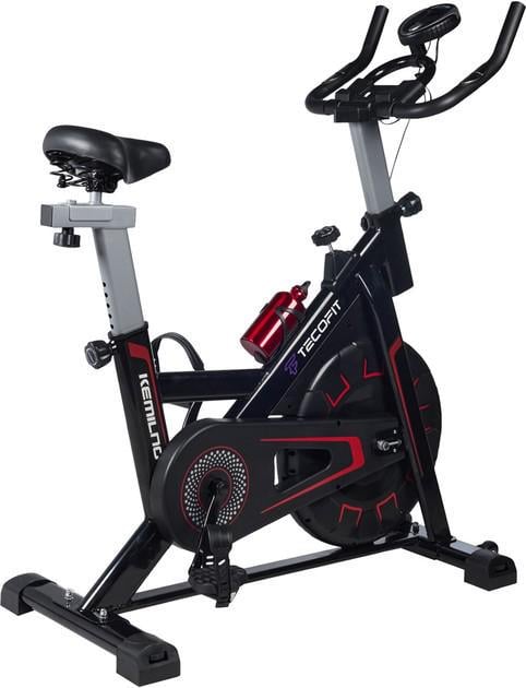 Велотренажер спинбайк TECOFIT Черно-красный (JC-K730)