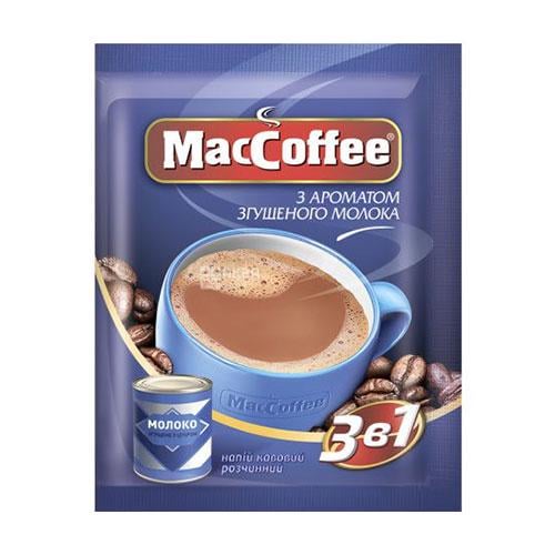Кава MacCoffee Згущене молоко 3в1 (45305)