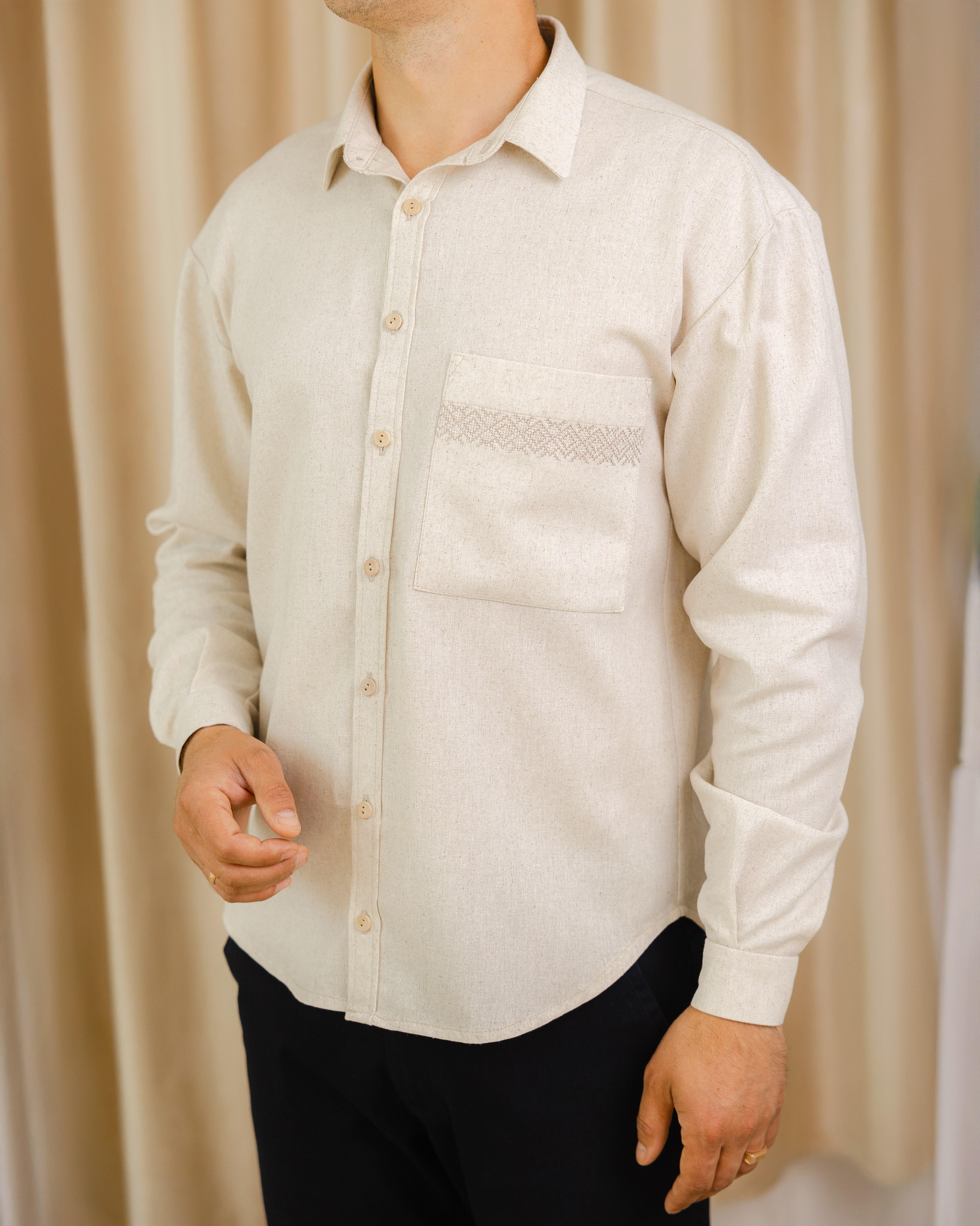 Рубашка мужская Меридиан с вышивкой 2XL (0002228-XXL)