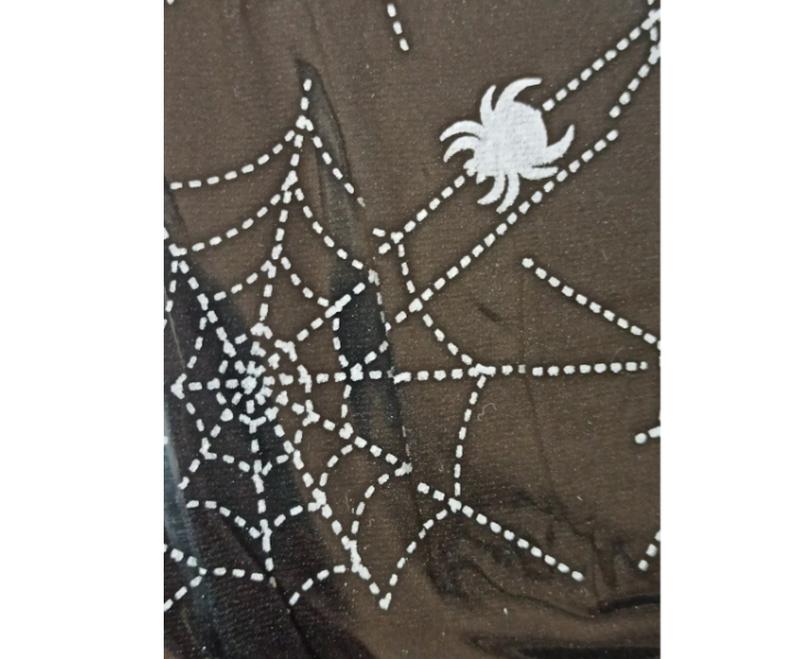 Колготки на Хэллоуин с пауками женские 40 den L Черный (707633-S) - фото 2 Колготки на Хэллоуин с пауками женские 40 den L Черный (707633-S) - фото 2