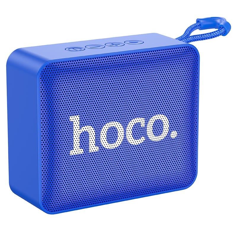 Портативная колонка Bluetooth Hoco BS51 Gold brick sports Blue (00000062792_1)