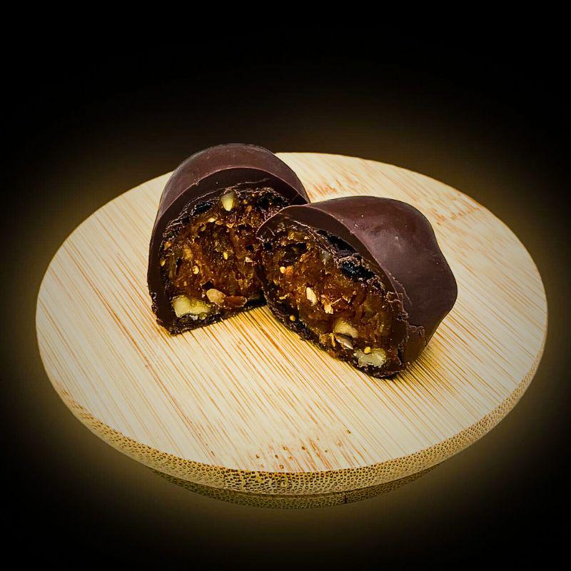 Конфеты Асал с орехами и сухофруктами в шоколадной глазури инжир в коробке 1 кг (Asal-candies-FAH) - фото 9 Конфеты Асал с орехами и сухофруктами в шоколадной глазури инжир в коробке 1 кг (Asal-candies-FAH) - фото 9