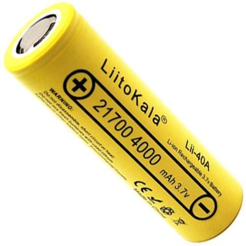 Акумулятор 21700 Liitokala 40A 4000 mAh (2843366354)