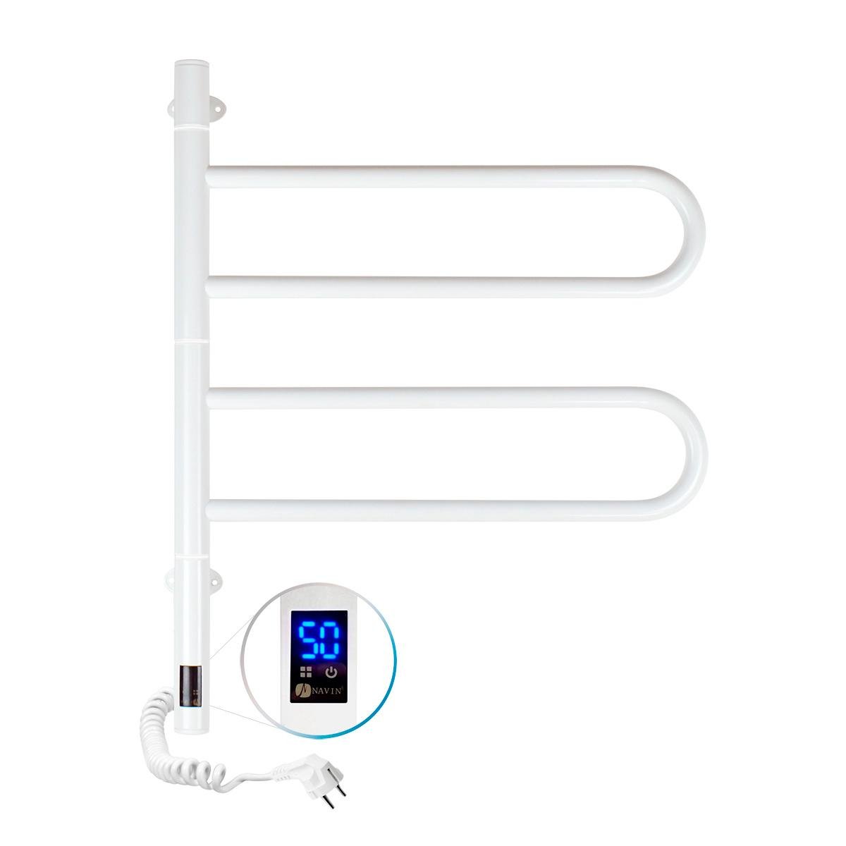 Рушникосушка NAVIN Fouette Sensor з таймером 480х600 мм Білий