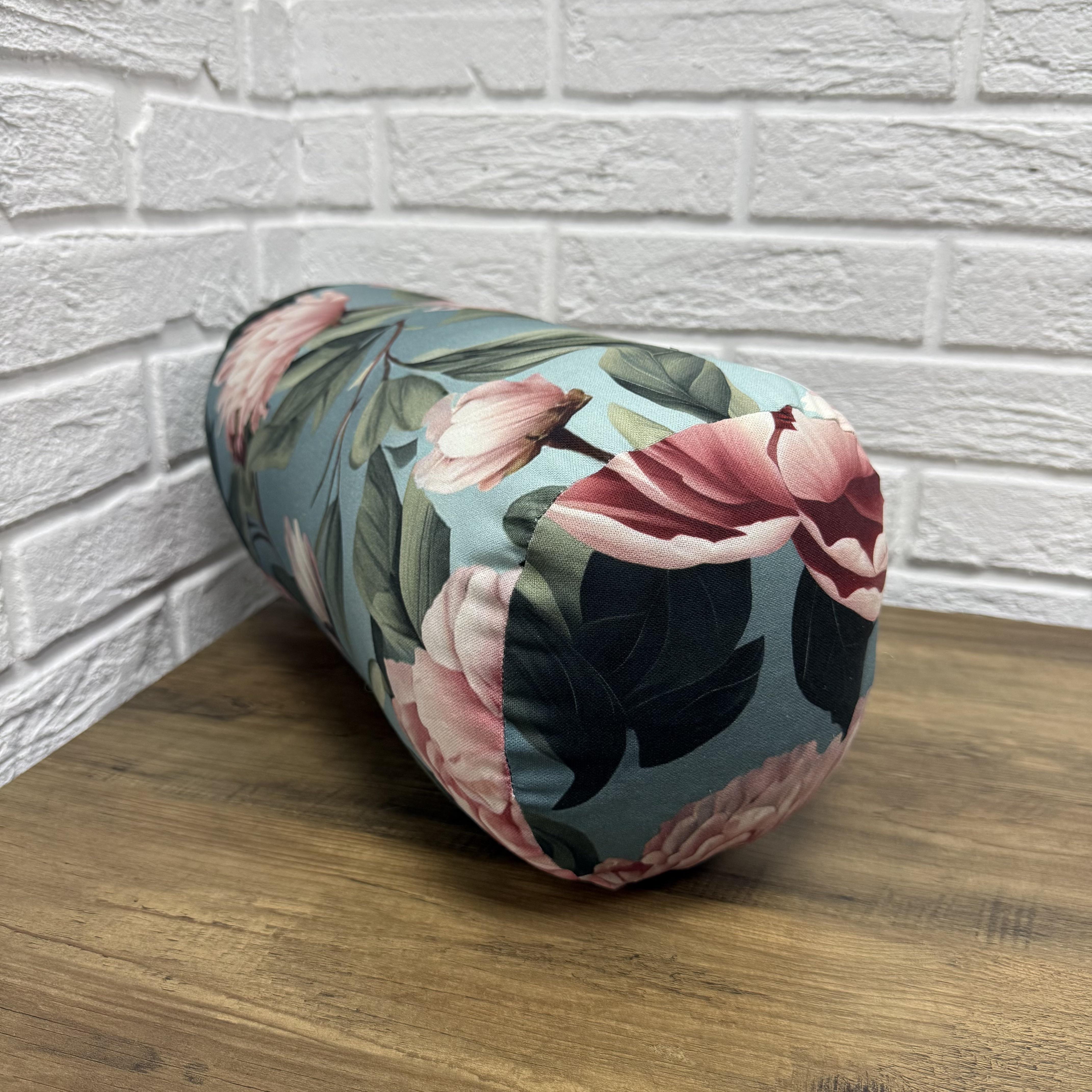 Подушка-валик Comfort Home 3D peonies панама 20х40 см