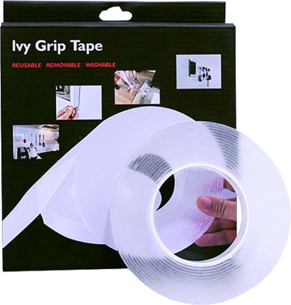 Скотч двусторонний многоразовый Ivy Grip tape 5 м (1007529-Other-5) - фото 1