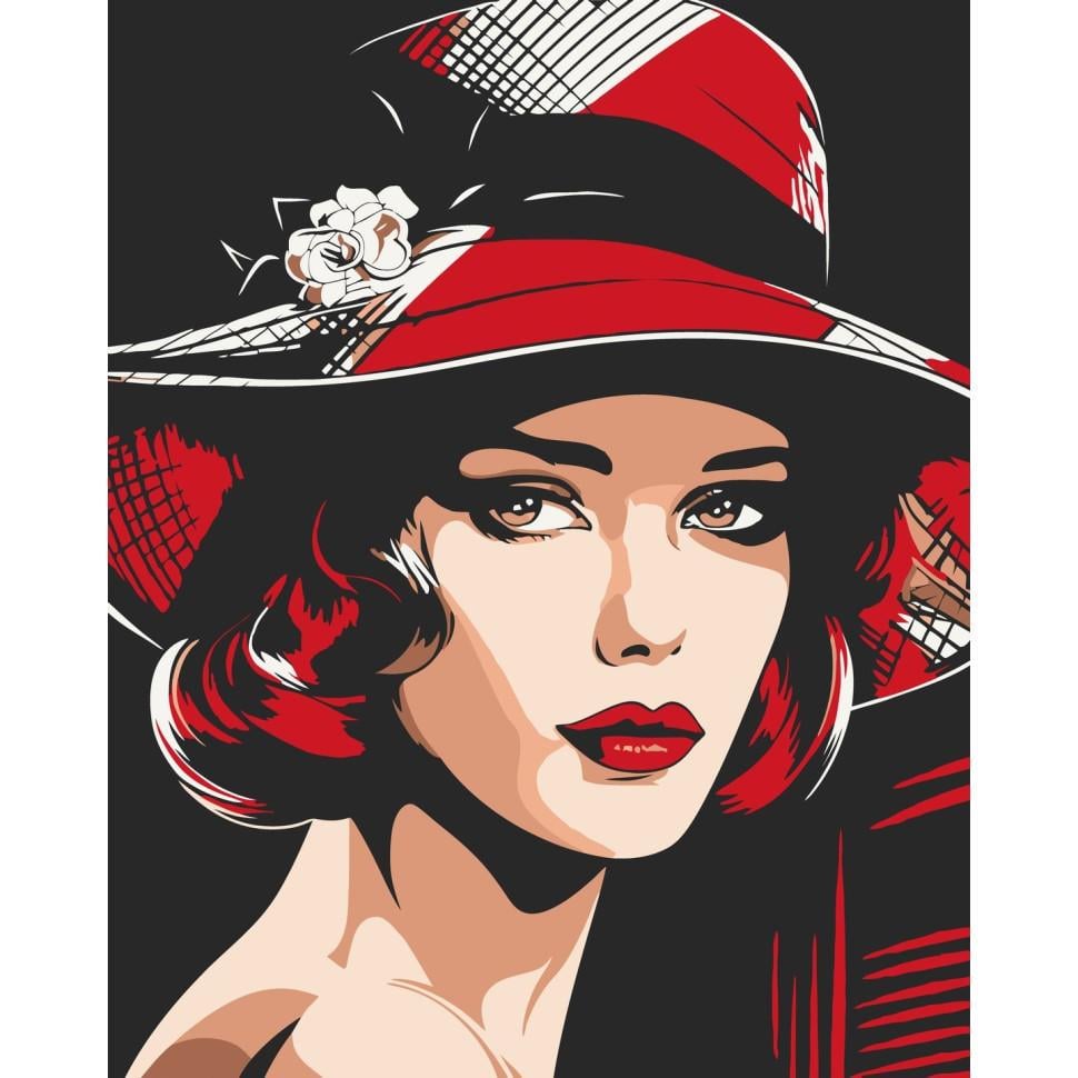 Картина по номерам ART CRAFT Утонченность и стиль 40x50 см (10095-AC)