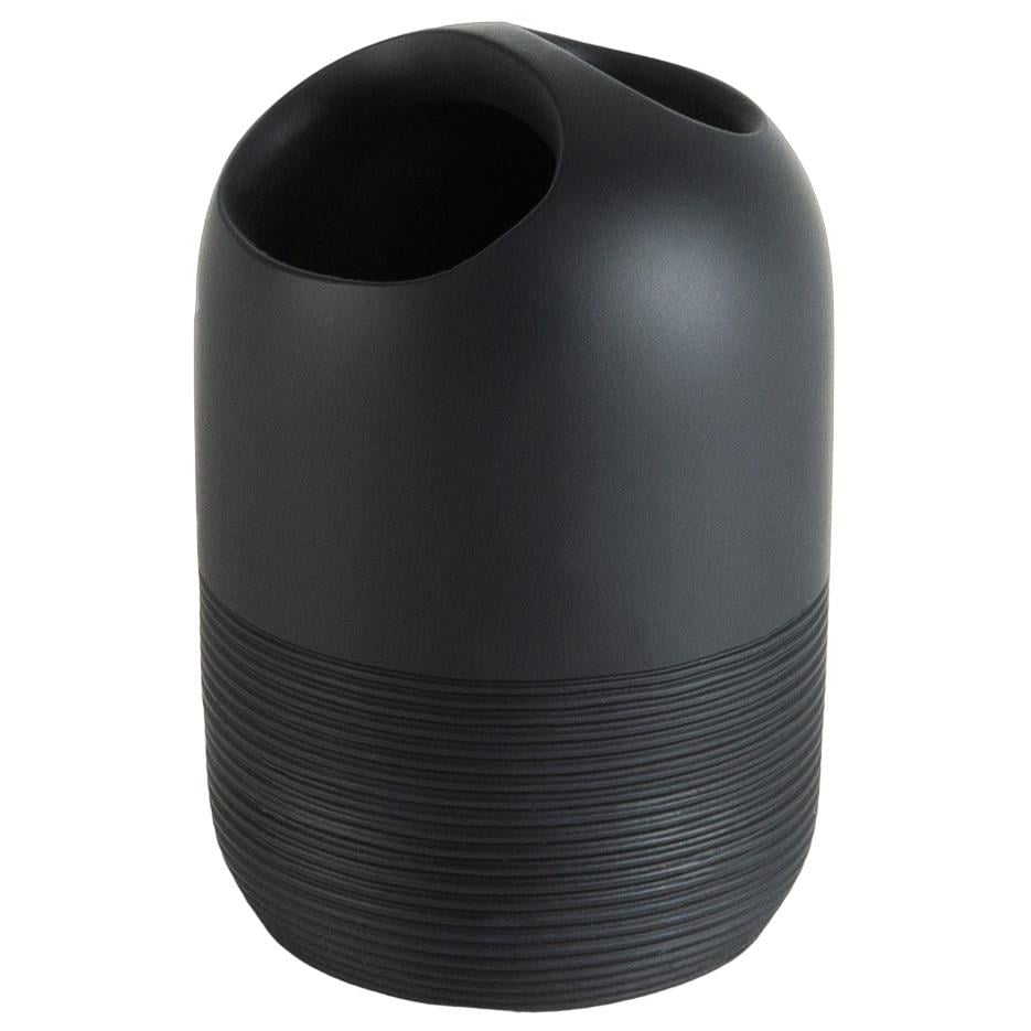 Стакан для зубных щеток настольный MVM Boston BA-03 Черный (211962)