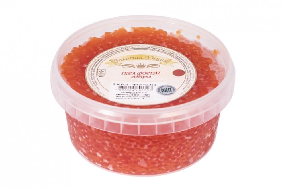 Икра форели Золотая Унция 500 г (1682574)