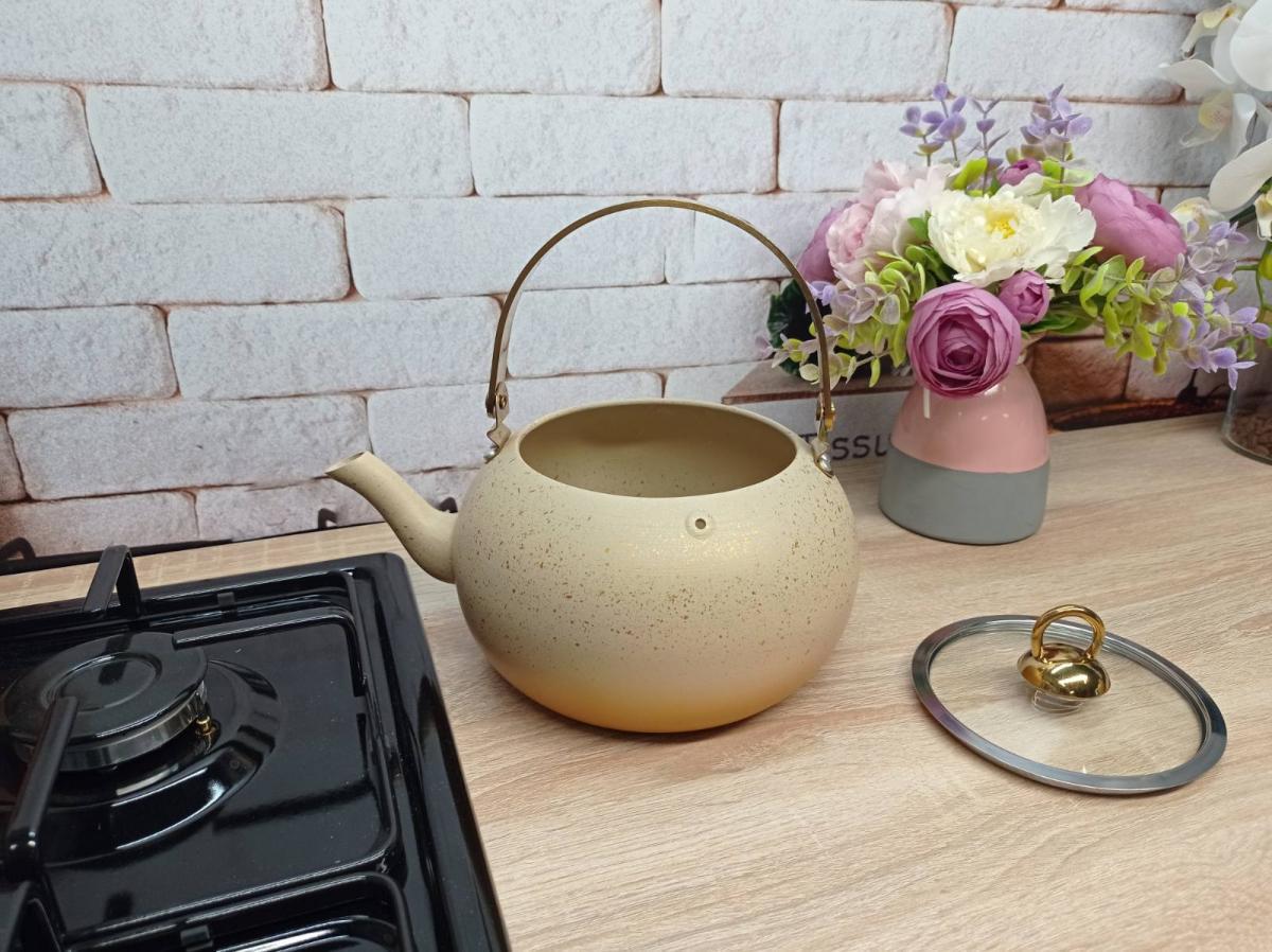 Чайник OMS Collection 8212-L 2 л Cream (85995) - фото 3 Чайник OMS Collection 8212-L 2 л Cream (85995) - фото 3