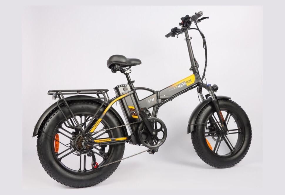 Электровелосипед Maraton Tornado 20" 48V 750W 15Ah Черный/Желтый (НФ-00000430) Электровелосипед Maraton Tornado 20" 48V 750W 15Ah Черный/Желтый (НФ-00000430)