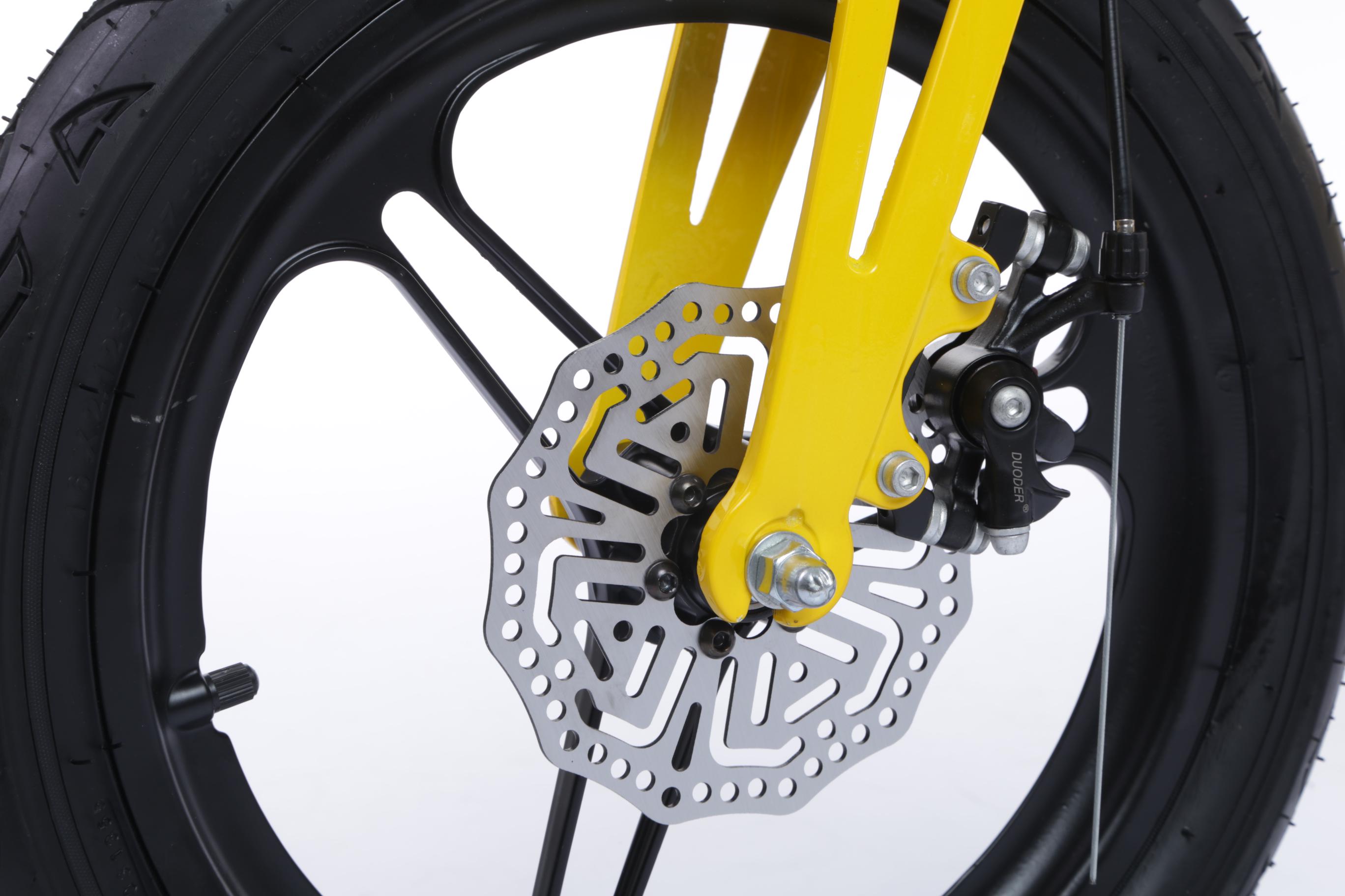 Магнієвий дитячий велосипед LUMAR 16'' Жовтий (1601) - фото 6