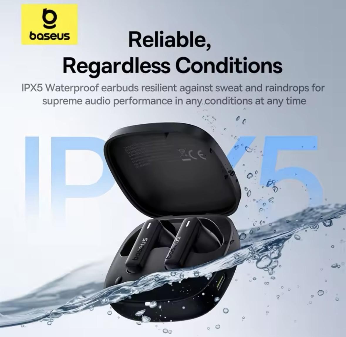 Навушники Baseus Bowie E19 Black - фото 6 Навушники Baseus Bowie E19 Black - фото 6