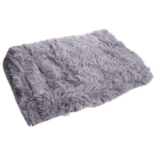 Плед травка евро 220x240 см Серый (5-2-406580486)