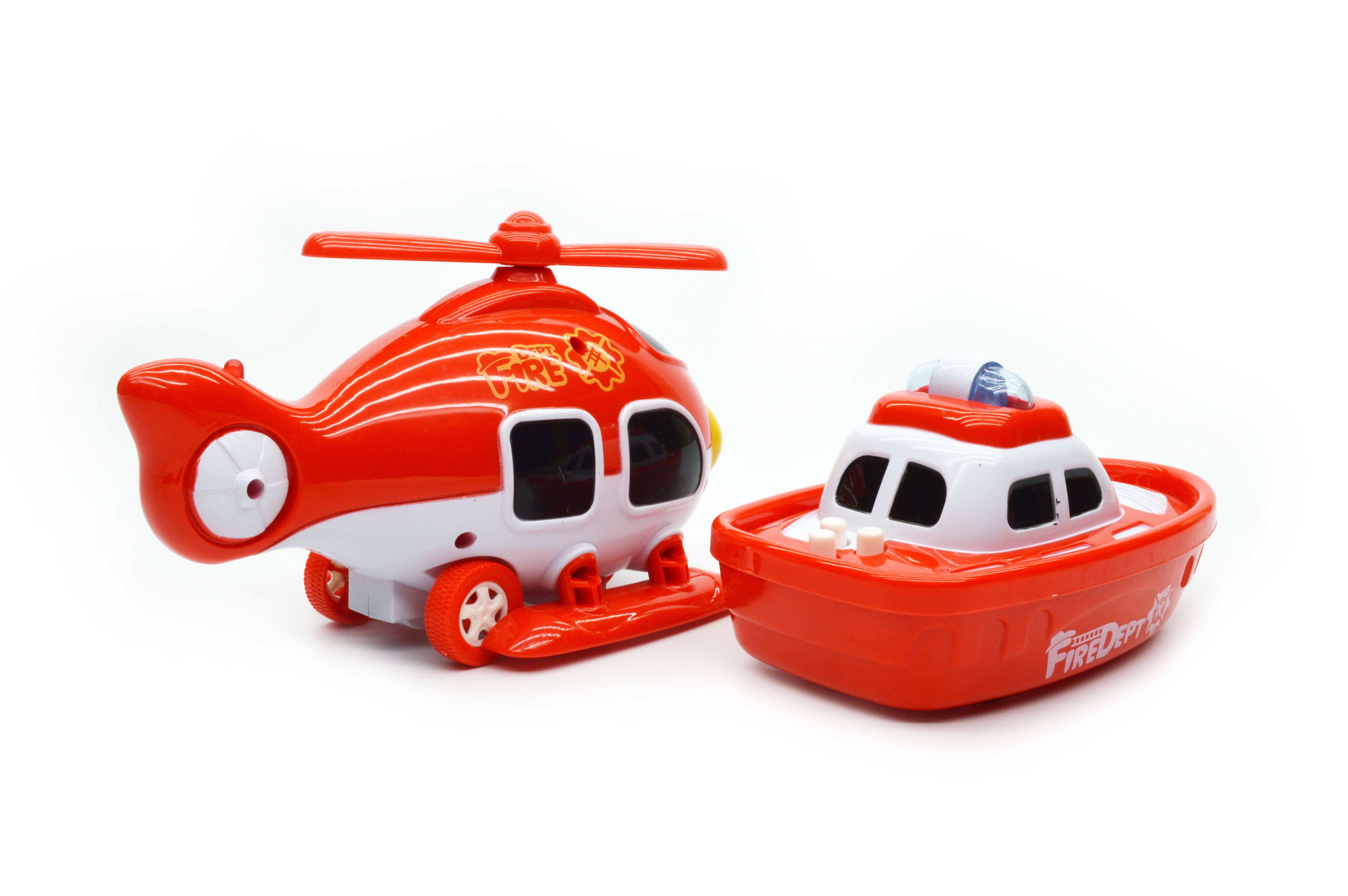 Набор транспорта Вертолет и Катер - фото 4 Набор транспорта Вертолет и Катер - фото 4