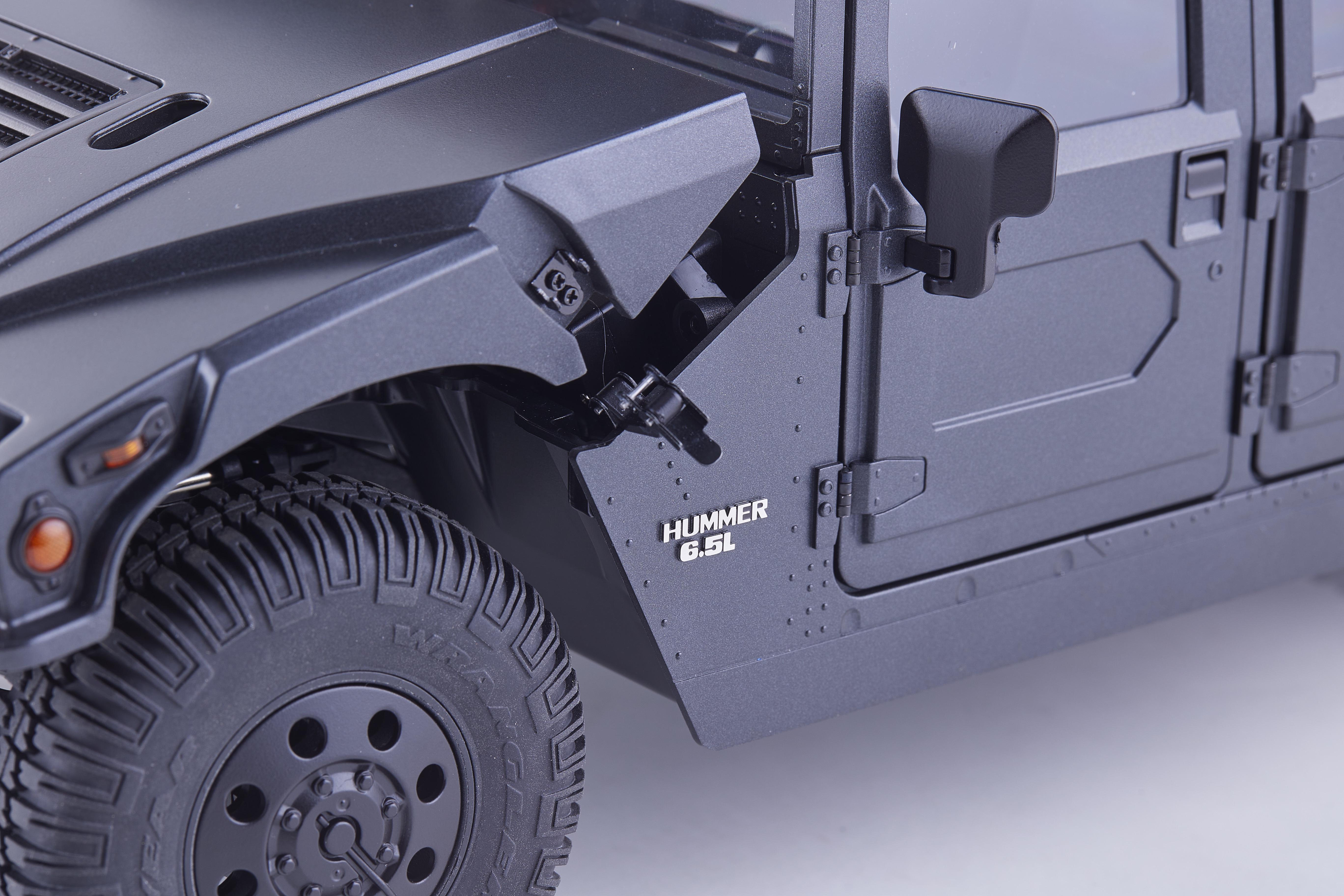 Машинка на радиоуправлении FMS 1:12 HUMMER RS Black - фото 14 Машинка на радиоуправлении FMS 1:12 HUMMER RS Black - фото 14