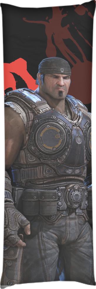 Подушка дакимакура Gears of War 20 50x150 см (14107190)
