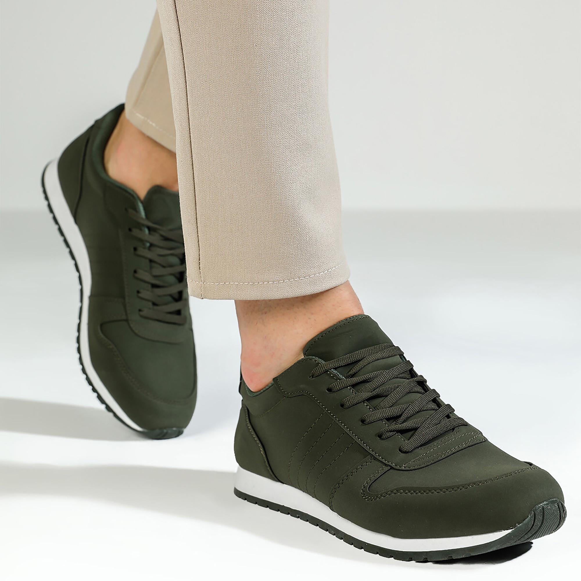 Кросівки чоловічі осінні Polaris р. 43 Хакі (40004-43) - фото 5