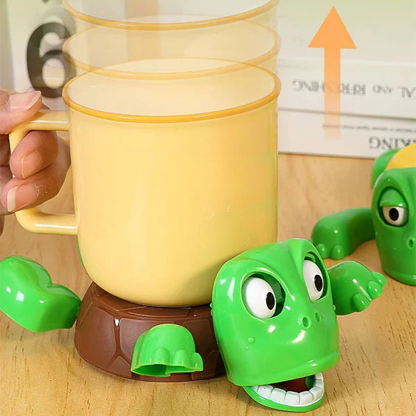 Підставка під чашки інтерактивна Черепаха реагує на кожну чашку (Y02265) - фото 2 Підставка під чашки інтерактивна Черепаха реагує на кожну чашку (Y02265) - фото 2