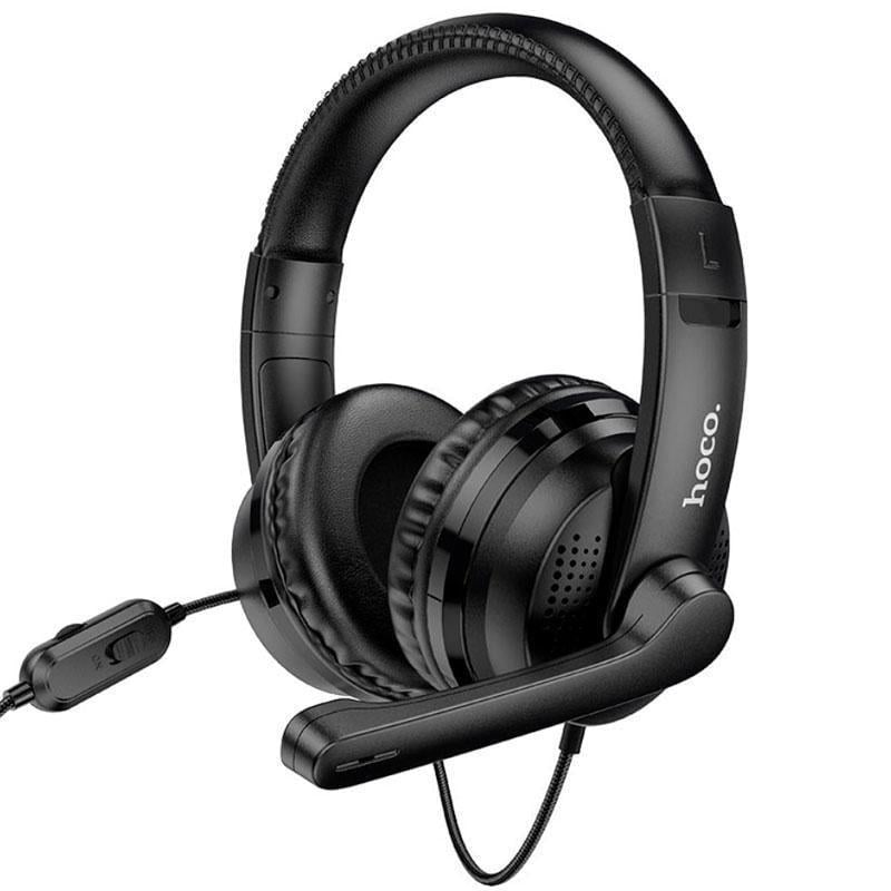 Наушники игровые HOCO W103 с микрофоном, черные