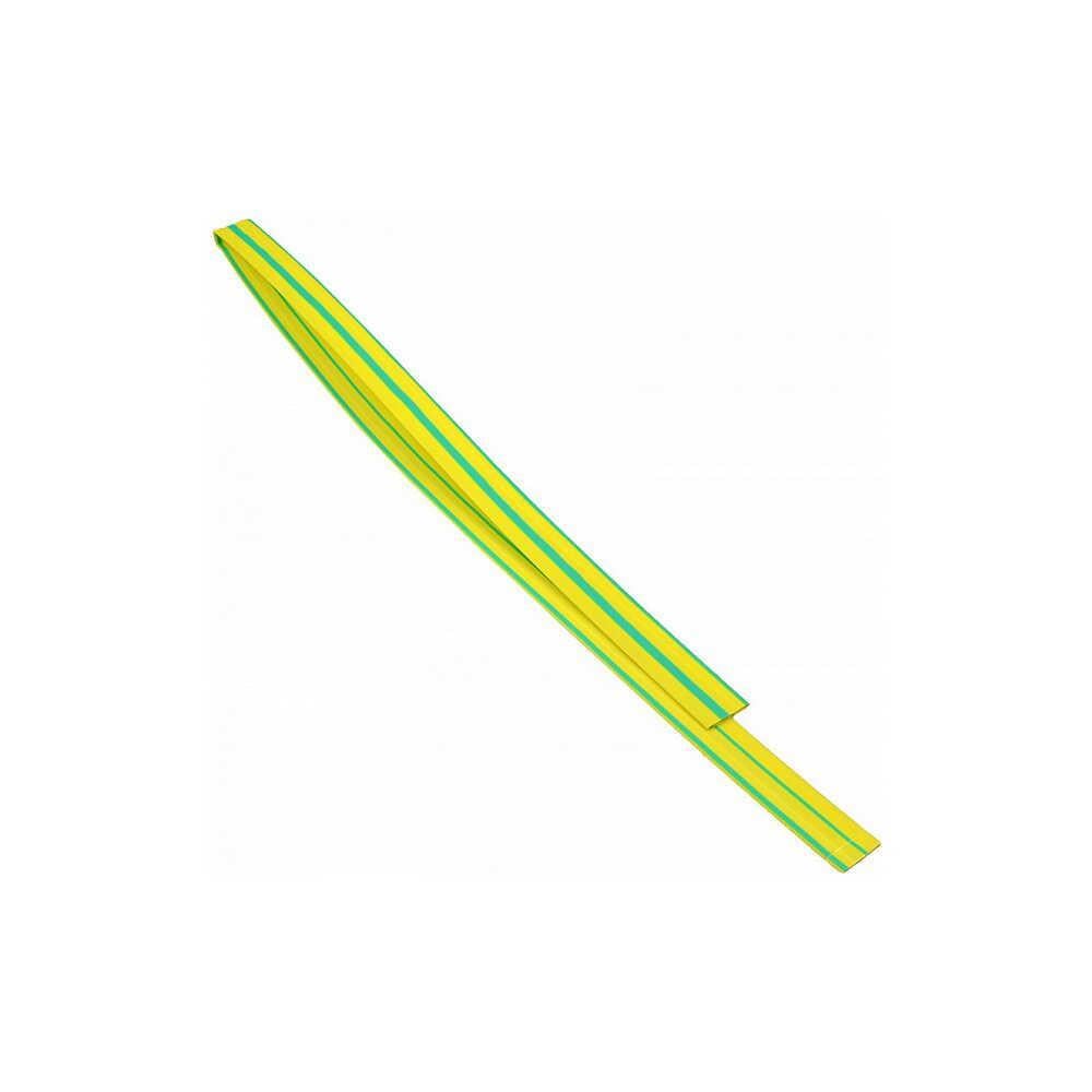 Трубка термоусадочная АСКО-УКРЕМ 16/8 мм Желто-зеленый (28681681)