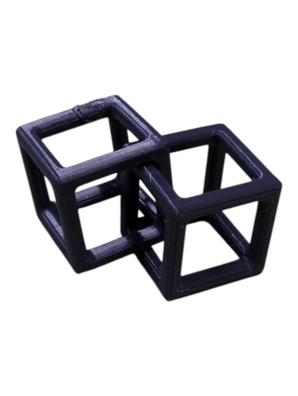 Підвіска новорічна МЕСКАН Кубики Чорний (214033)